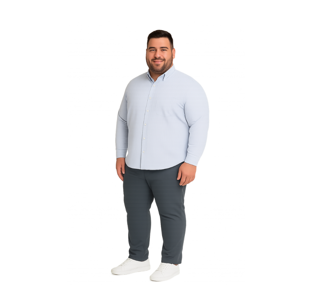 Pantalón 5 bolsillos tussore 005 Gris  slim fit  Tallas Grandes | MASX Chile