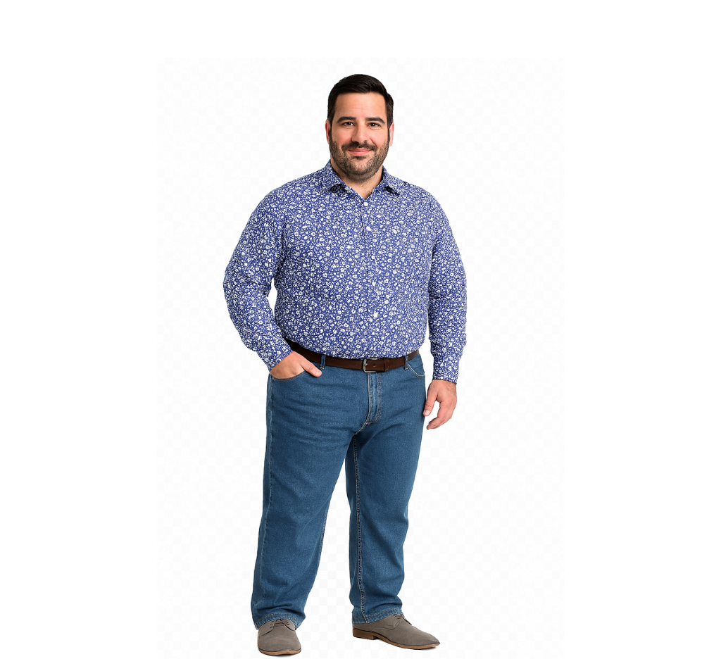 Jeans Spandex 079 azul marino Tallas Grandes | MASX Chile