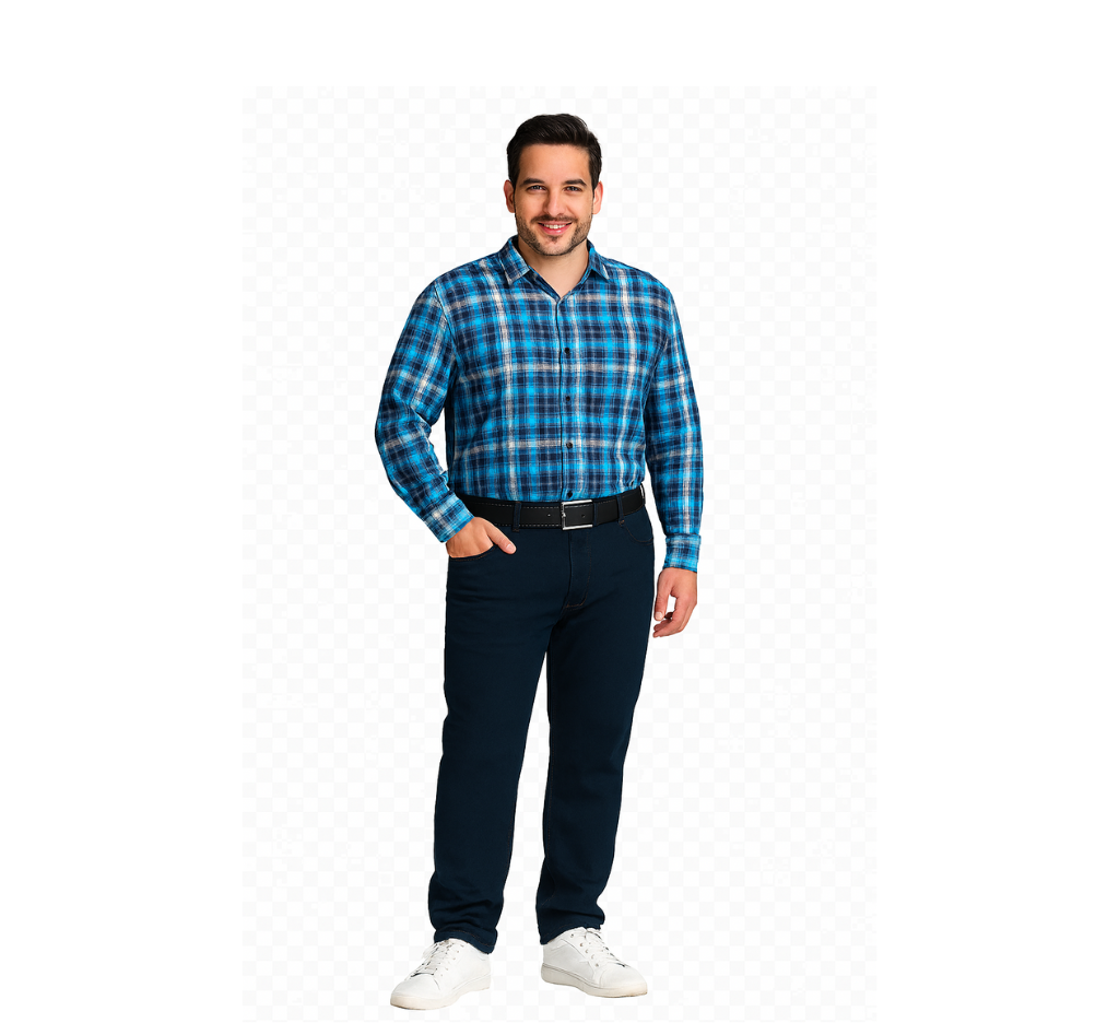 Pantalón jeans clasico negro Tallas Grandes | MASX Chile