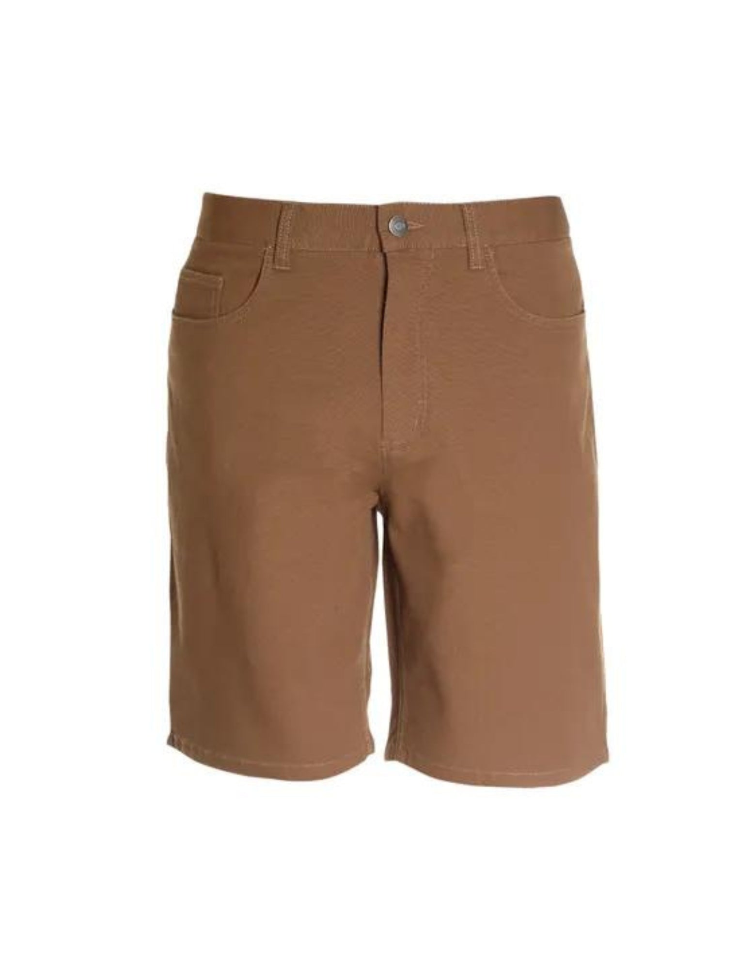 Bermuda canvas spandex café medio