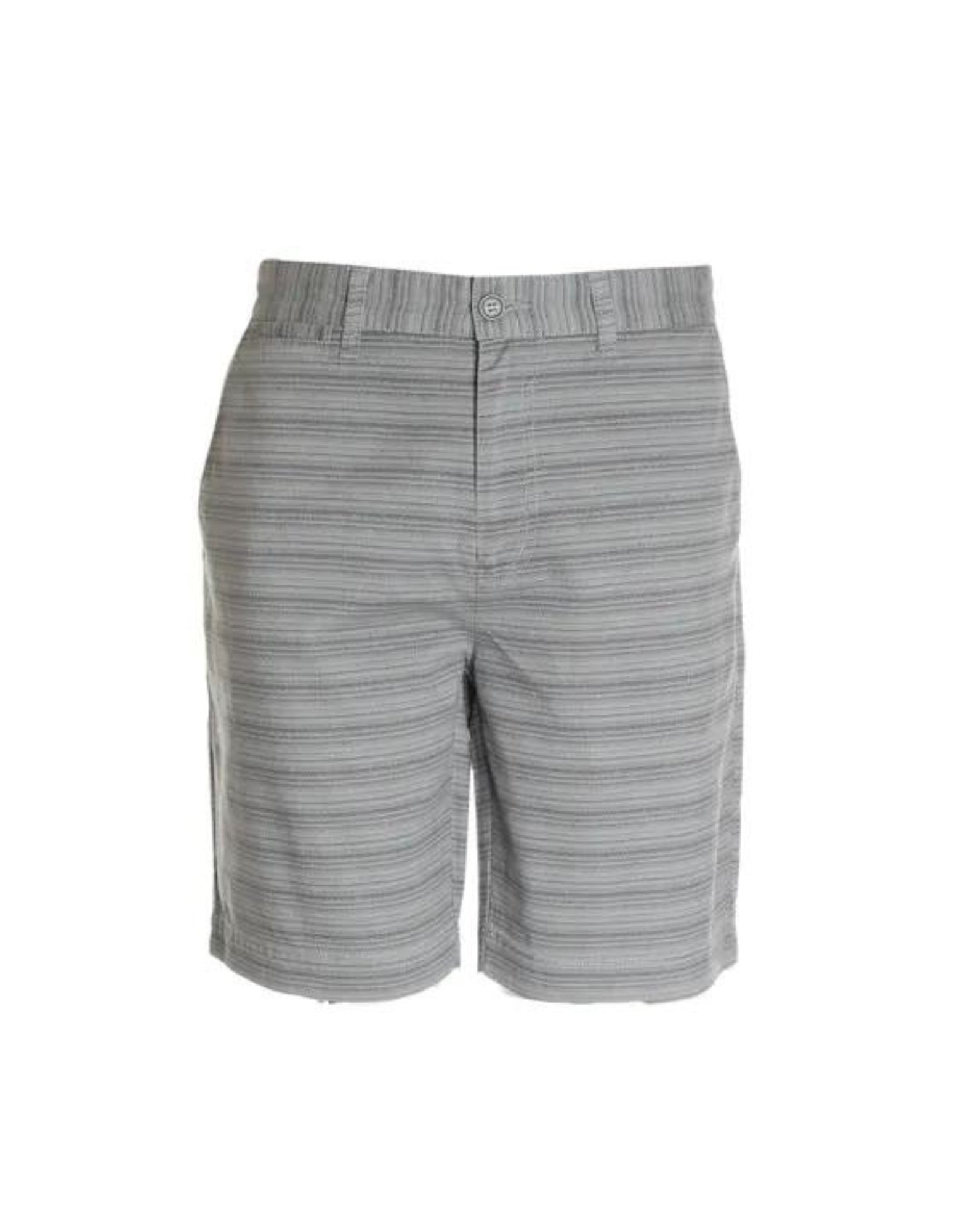 Bermuda print gris medio