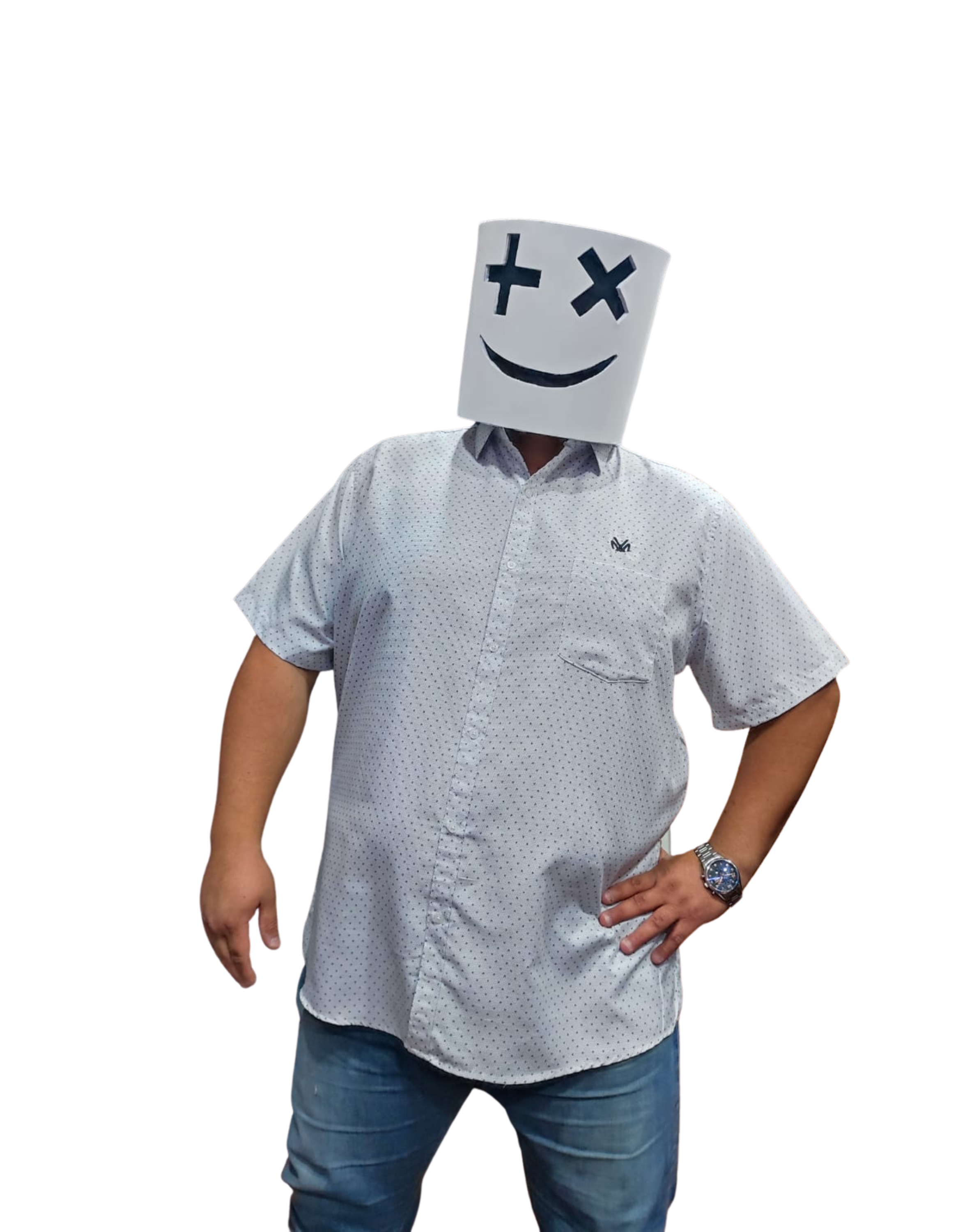 Camisa manga corta D3 Tallas grandes | MASX Chile