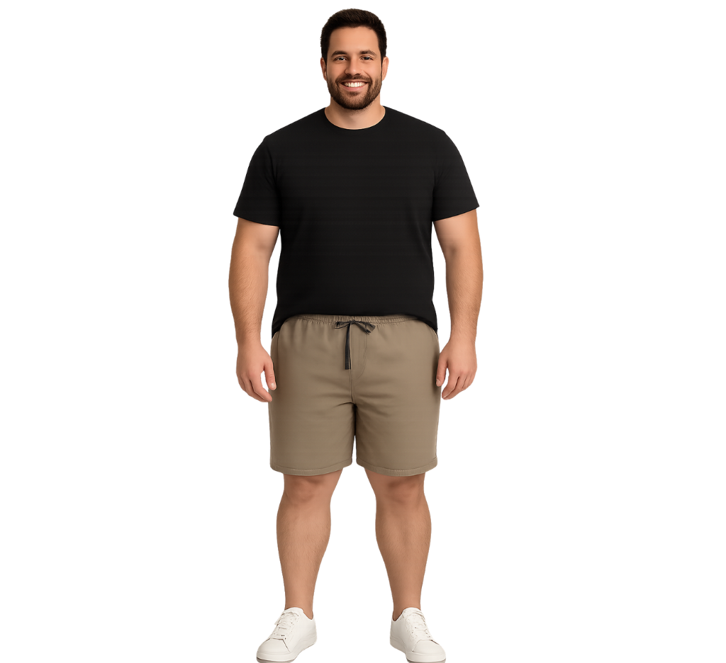 Bermuda jogger 032 beige oscuro Regular fit