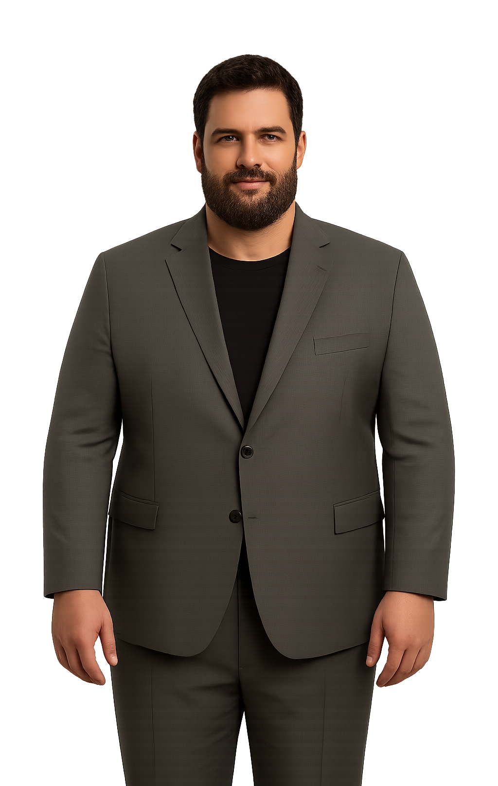 Blazer gris 2 botones she20 Tallas grandes | MASX Chile