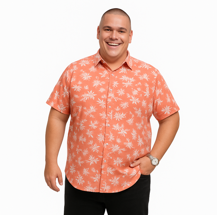 Camisa guayabera ma4 Tallas grandes | MASX Chile