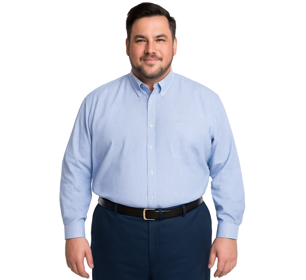 Camisa manga larga fantasía estampada regular fit 577 diseño azul | MASX Chile