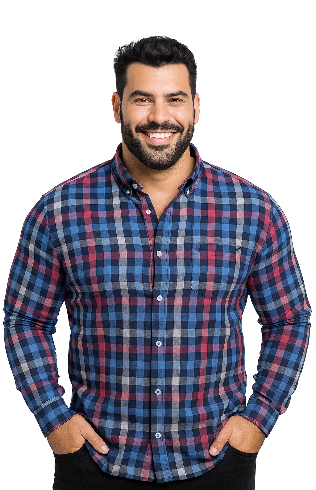 Camisa manga larga fantasía premium 007 Tallas grandes | MASX Chile