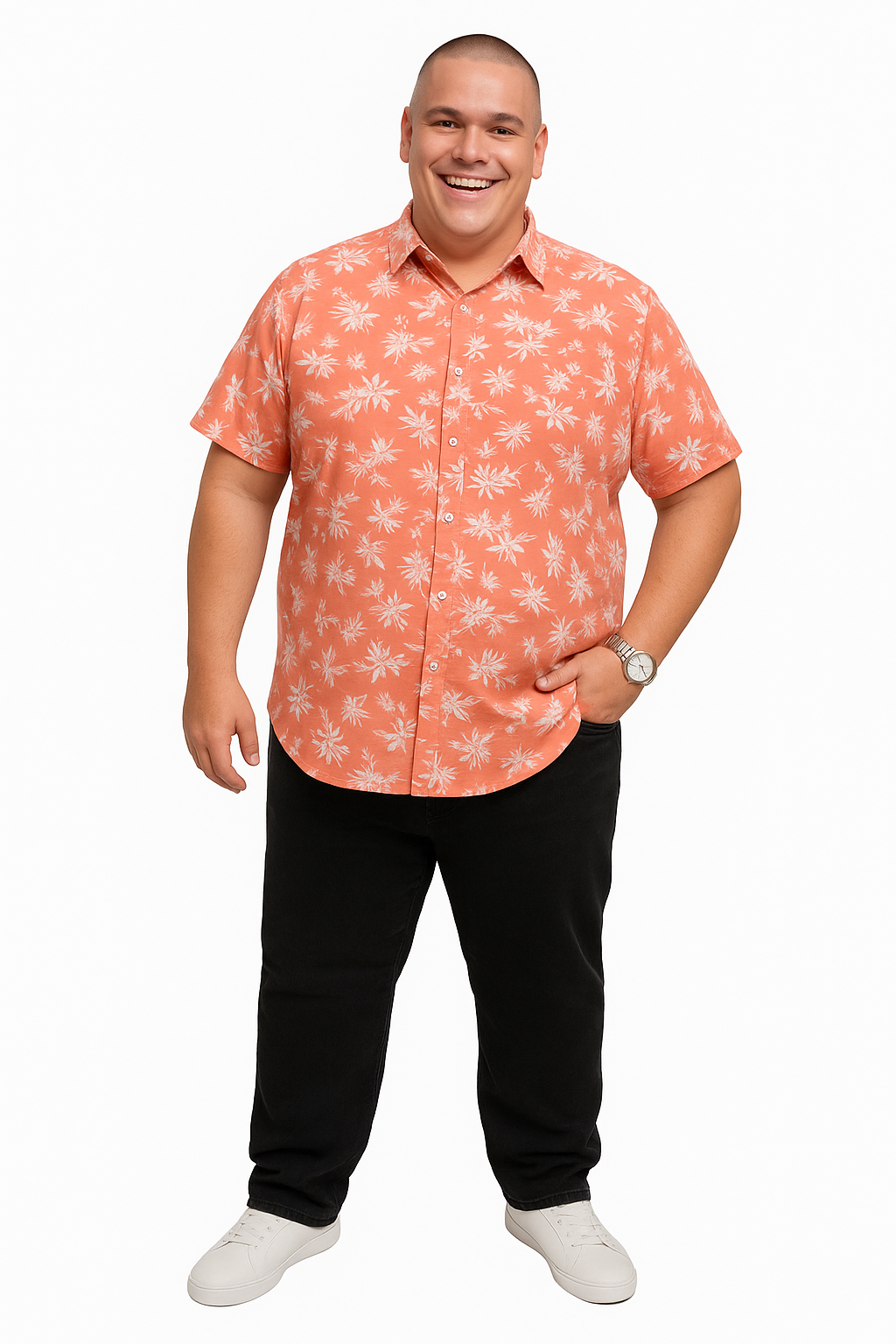 Camisa guayabera ma4 Tallas grandes | MASX Chile