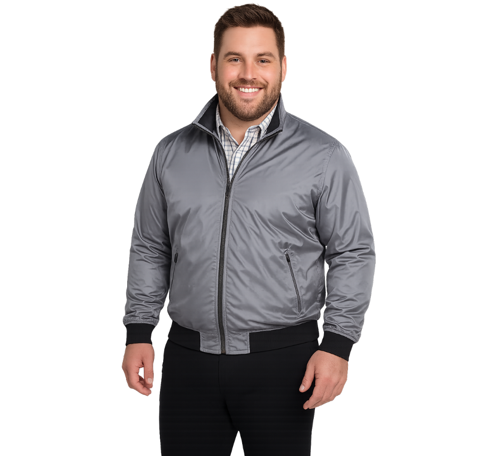 Casaca sport 003 gris medio Tallas Grandes | MASX Chile