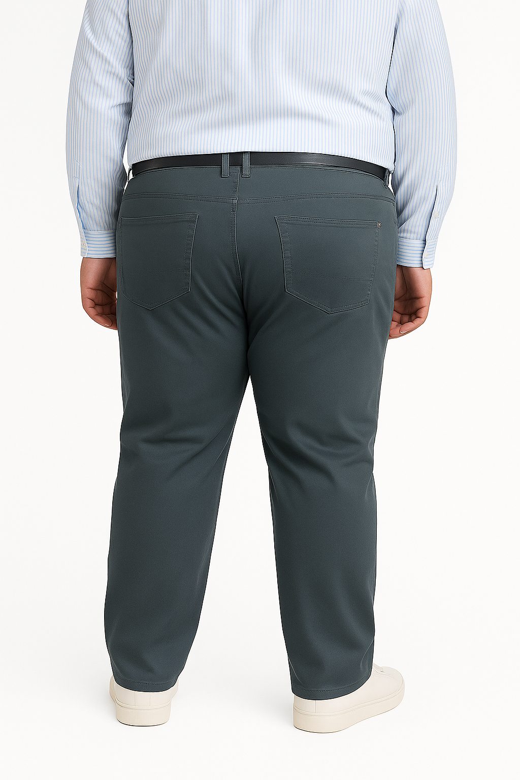 Pantalón 5 bolsillos tussore 005 Gris  slim fit  Tallas Grandes | MASX Chile