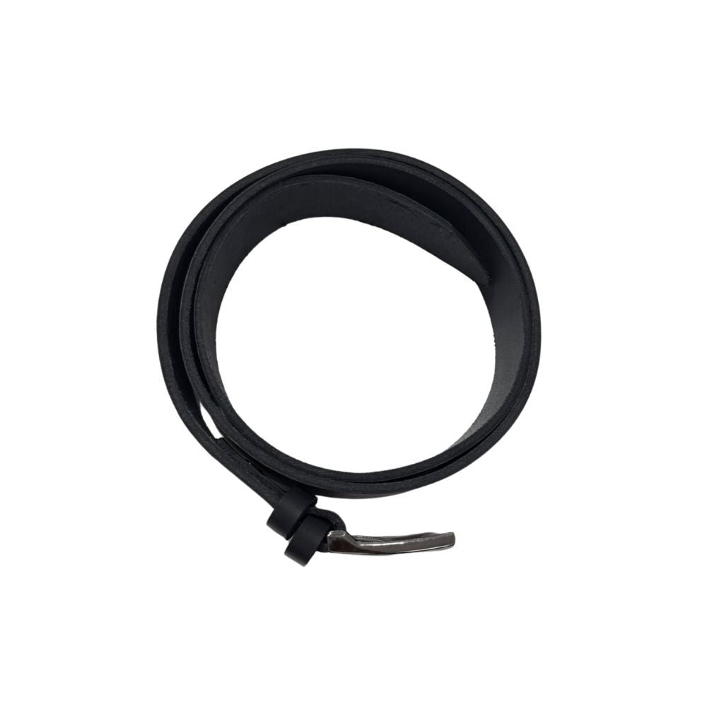 Cinturón negro liso hebilla cuadrada c12 Tallas grandes | MASX Chile