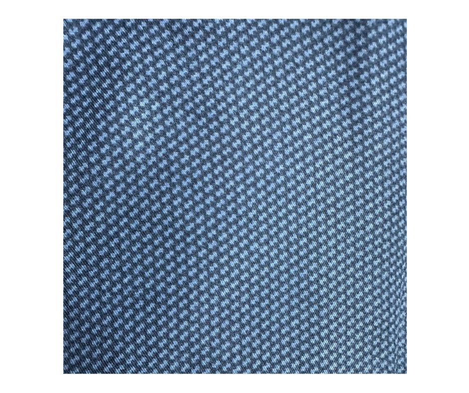 Camisa manga larga azul texturas m12 Tallas grandes | MASX Chile