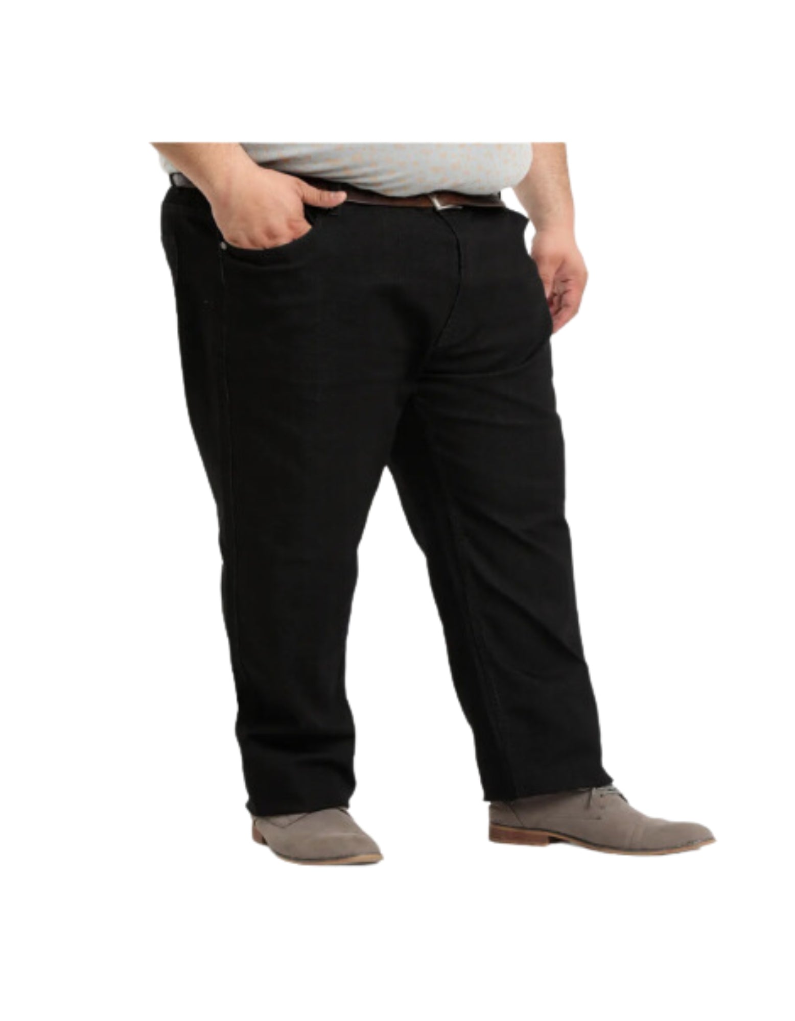 Jeans Spandex 009 Denim Negro Tallas Grandes | MASX Chile