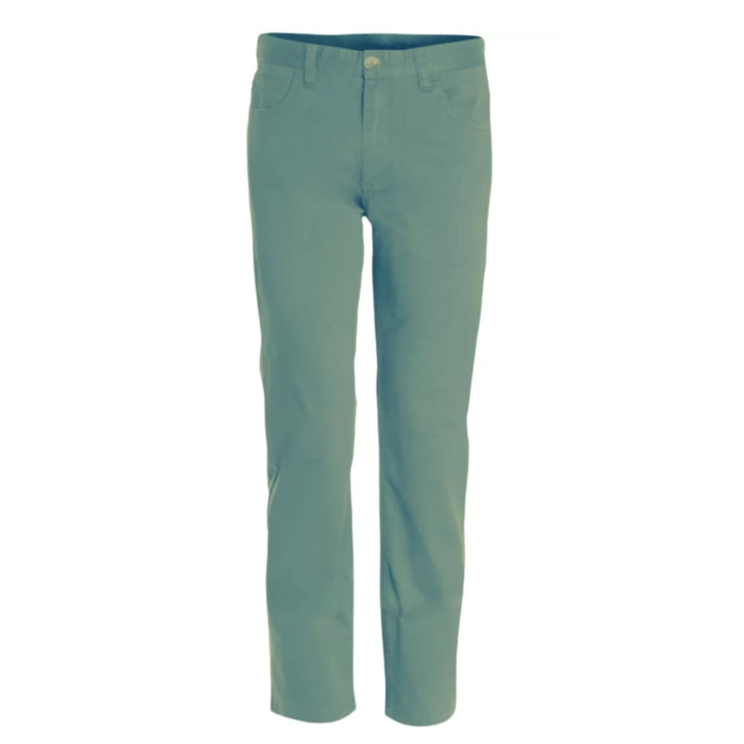 Pantalón Casual Tva Verde Olivo Elasticado Tallas Grandes | MASX Chile