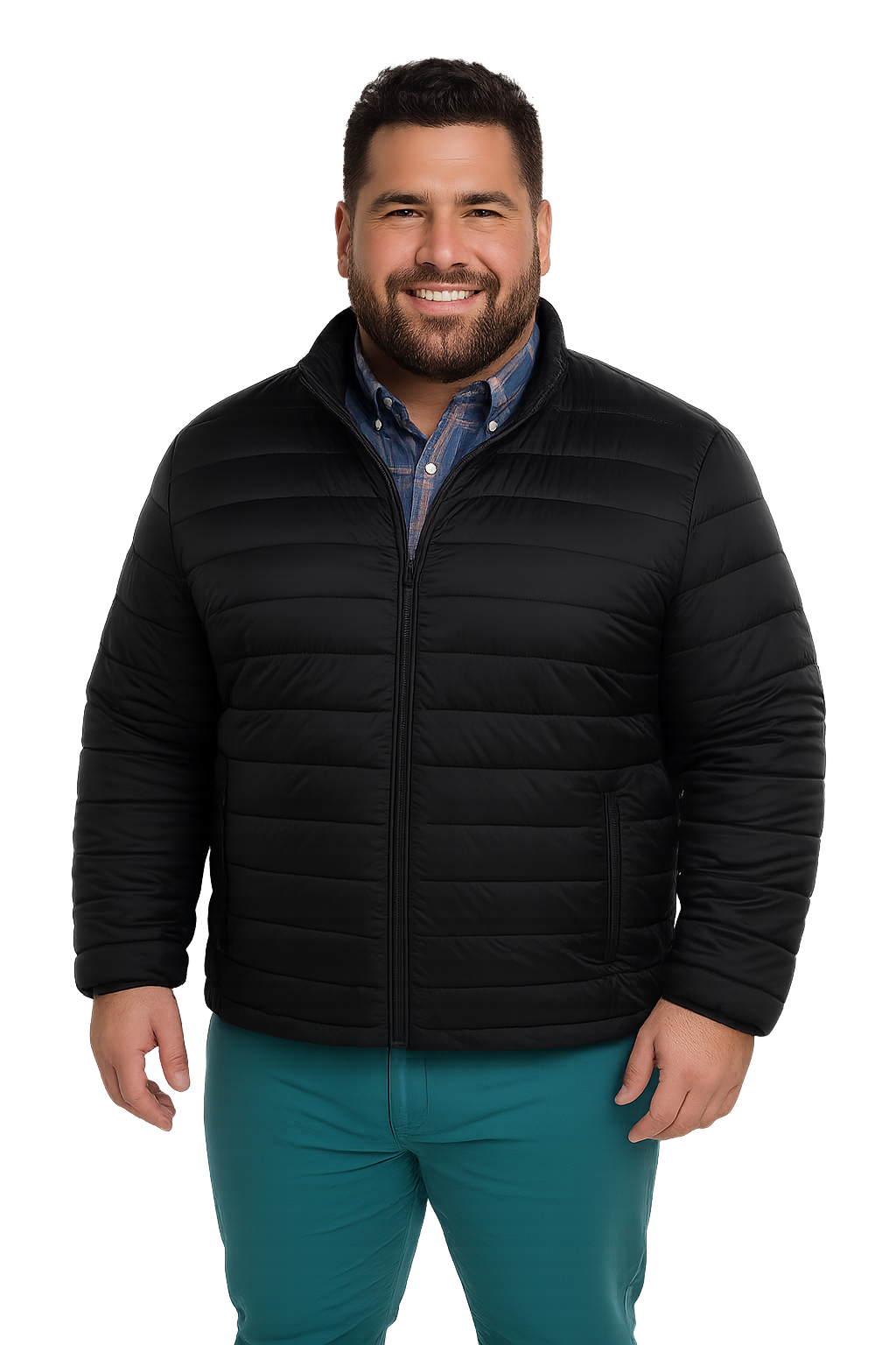 Parka michelin 009 negro Tallas Grandes | MASX Chile