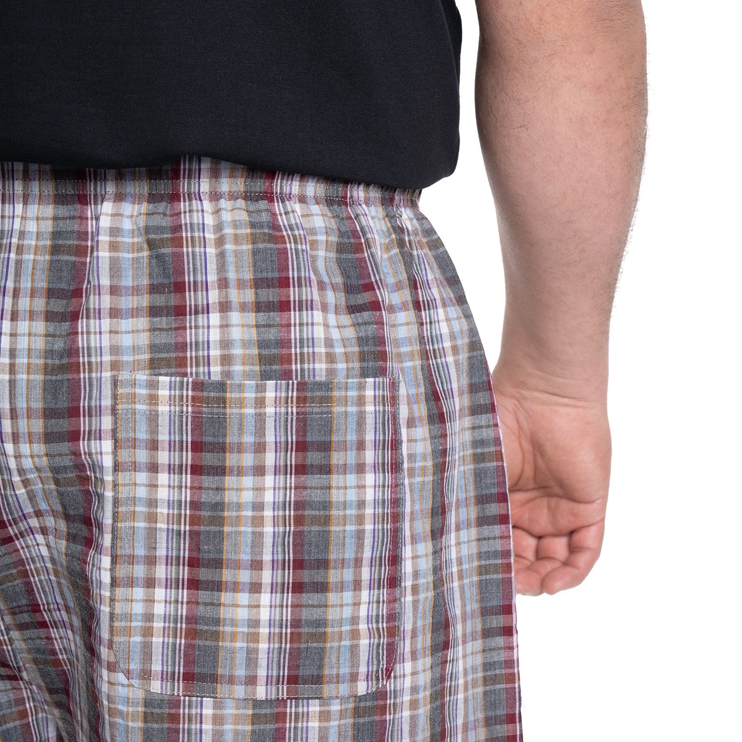 Pijama relax dúo 556 diseño burdeo Tallas grandes | MASX Chile