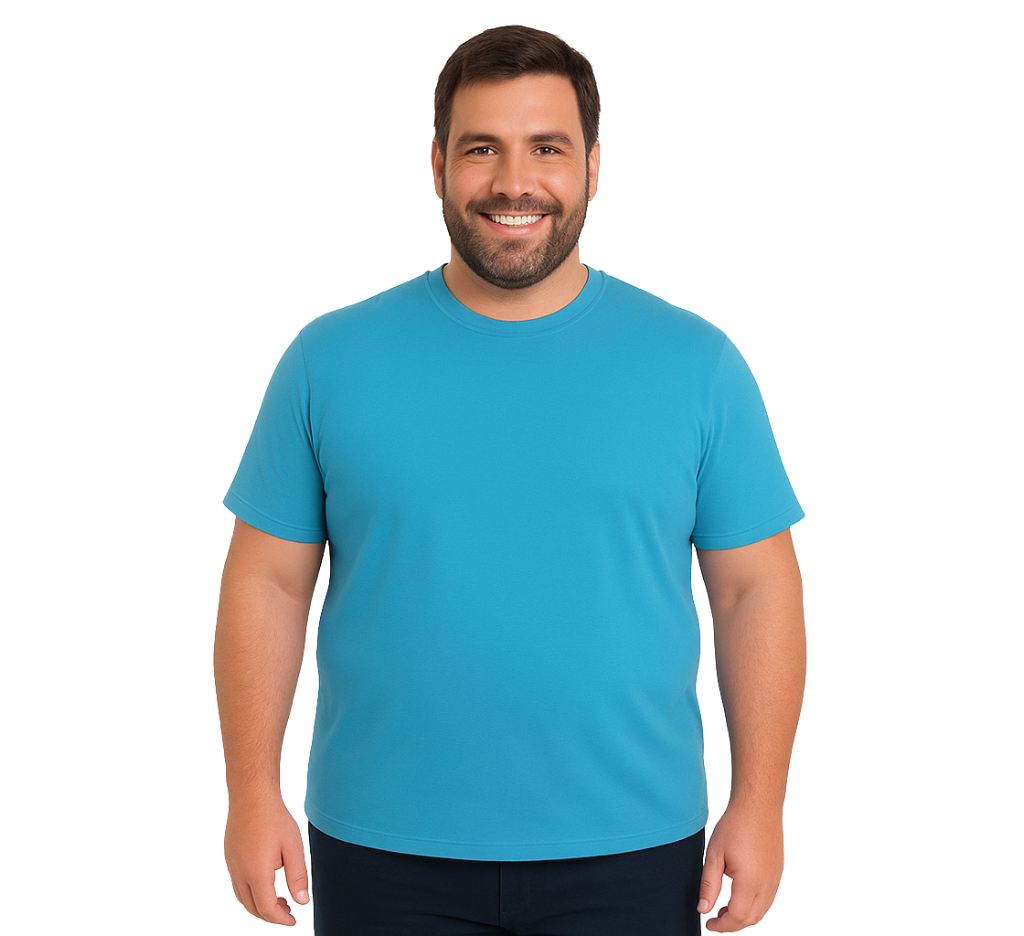 Polera lisa kt 081 calipso para hombre talla grande | MASX Chile