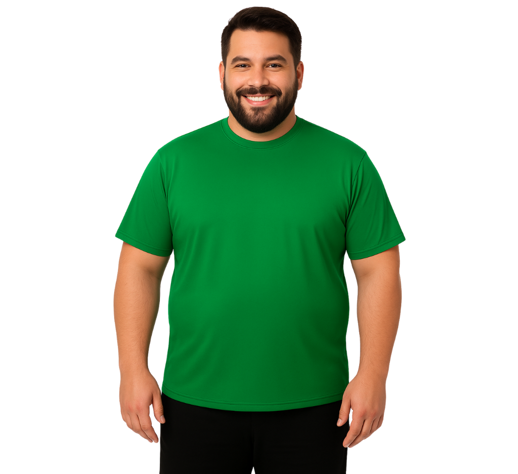 Polera polo verde cata hombre talla grande – Algodón 100% | MASX Chile