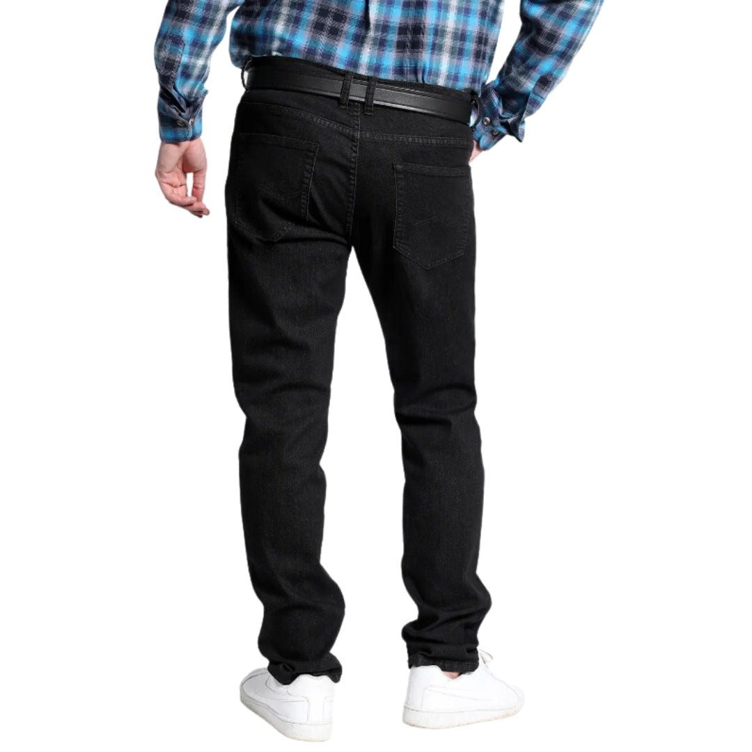 Pantalón jeans clasico negro Tallas Grandes | MASX Chile