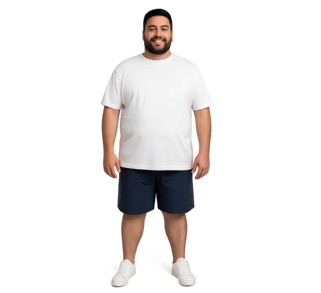 Traje de baño azul marino – Tallas Grandes