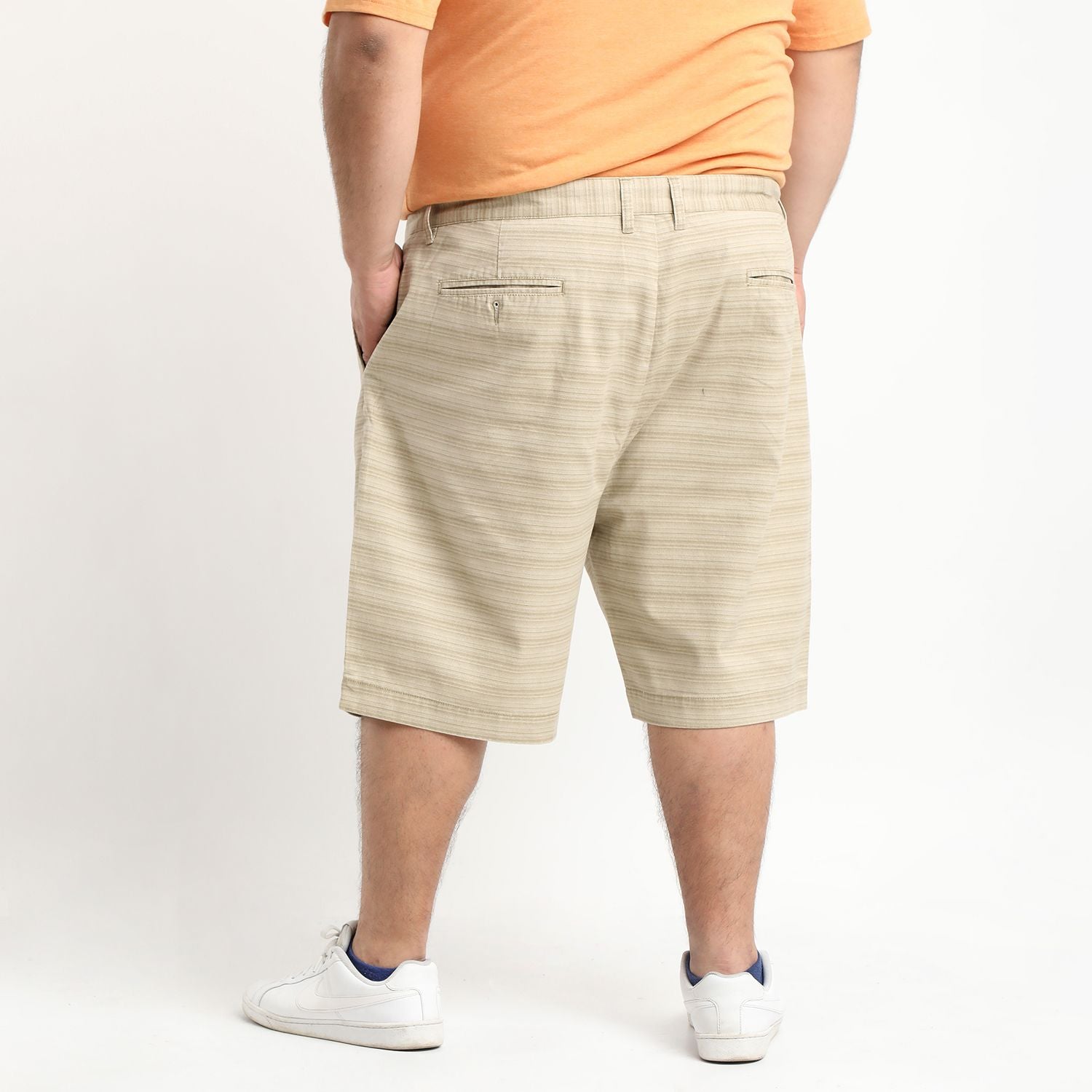 Bermuda print 090 tostado Tallas grandes | MASX Chile