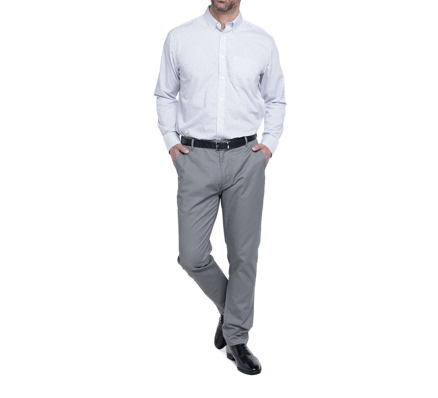 Camisa fantasía cuadro clásico 503 regular fit