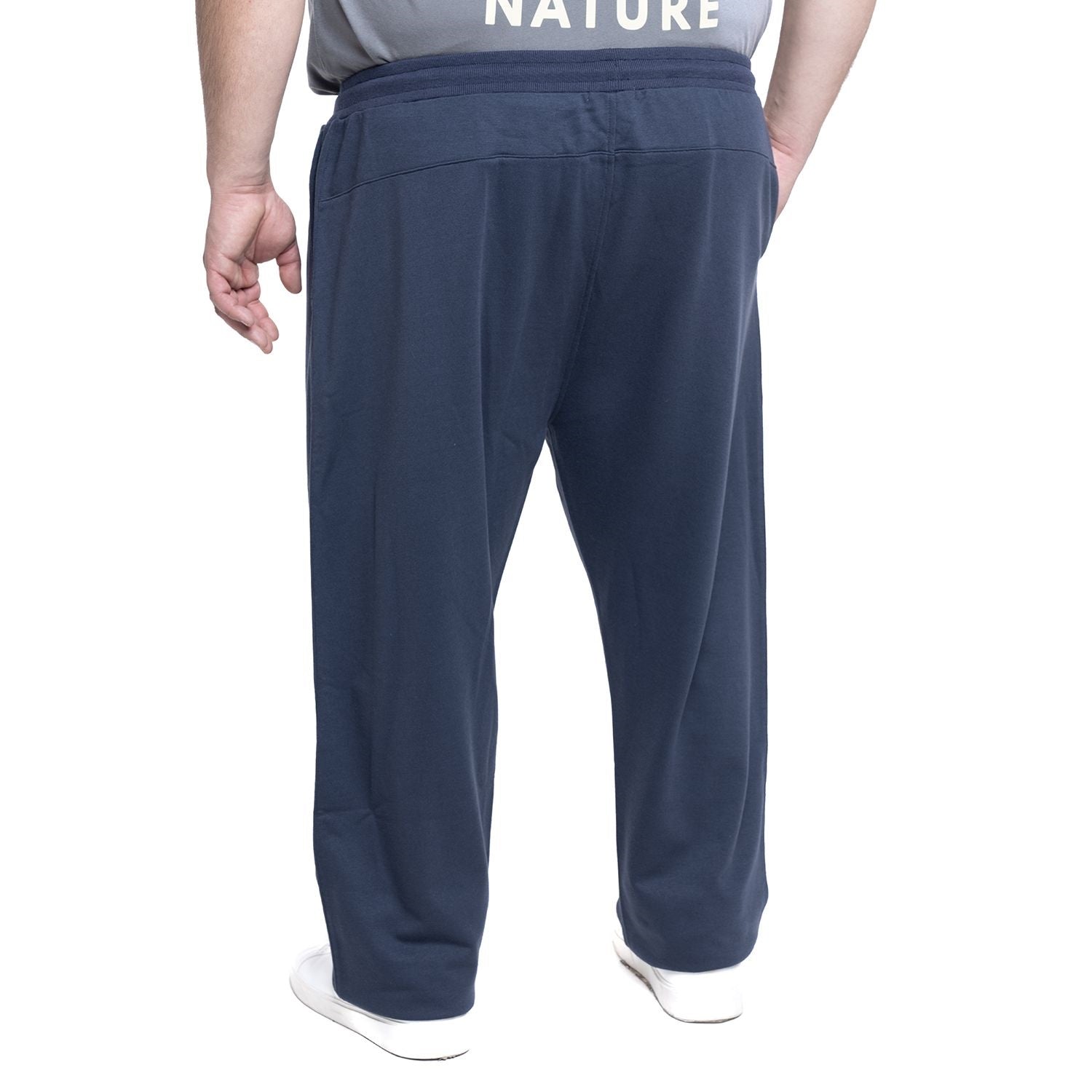 Pantalón recto buzo liviano azul marino Tallas Grandes | MASX Chile