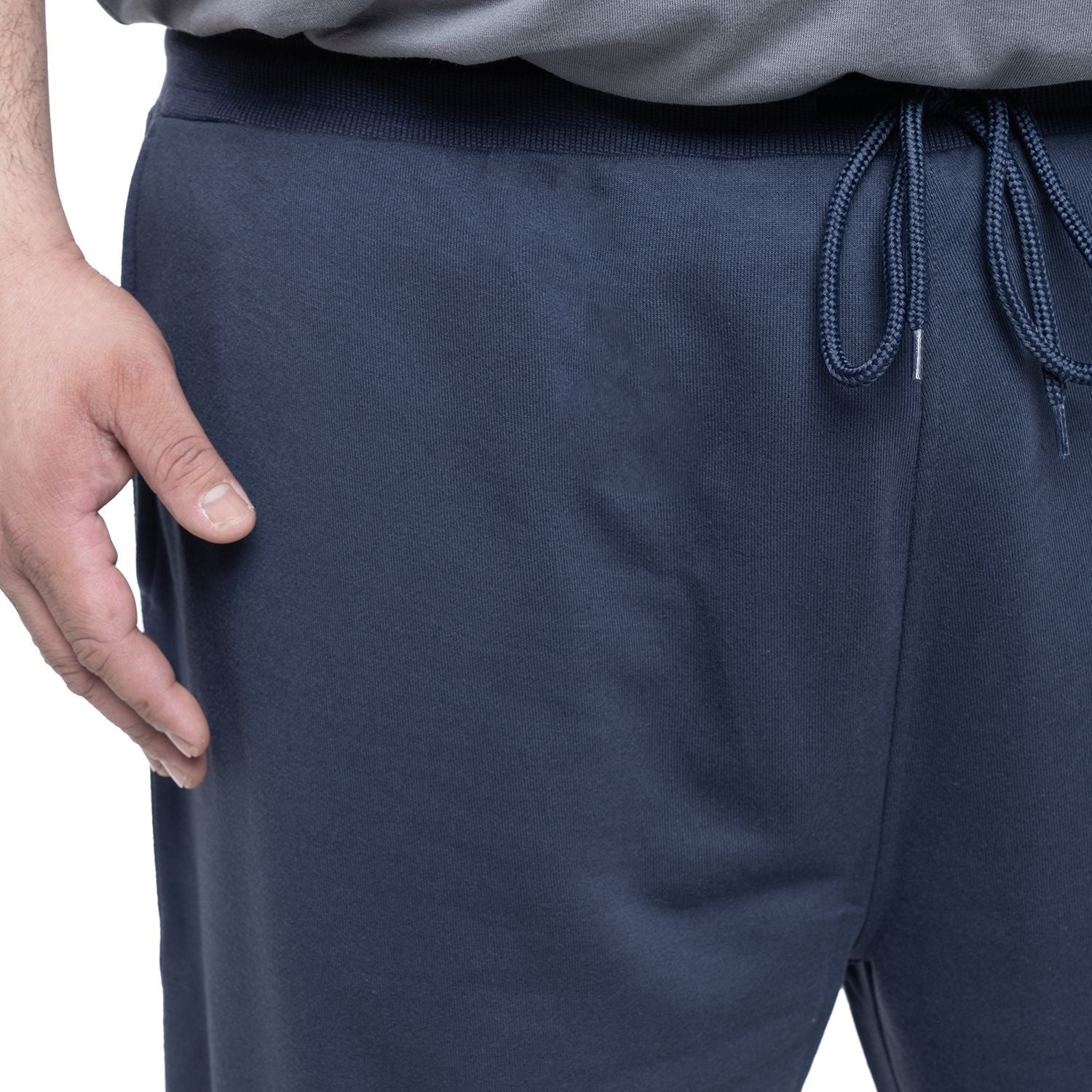 Pantalón recto buzo liviano azul marino Tallas Grandes | MASX Chile
