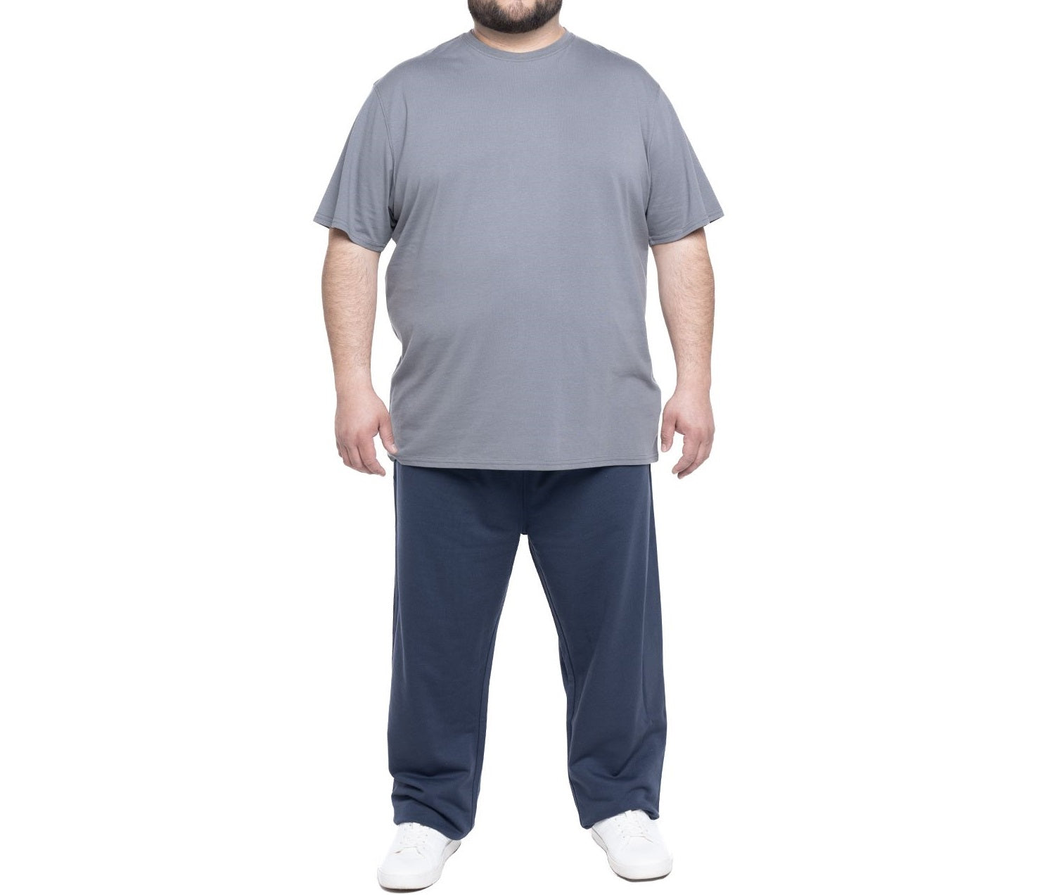 Pantalón recto buzo liviano azul marino Tallas Grandes | MASX Chile