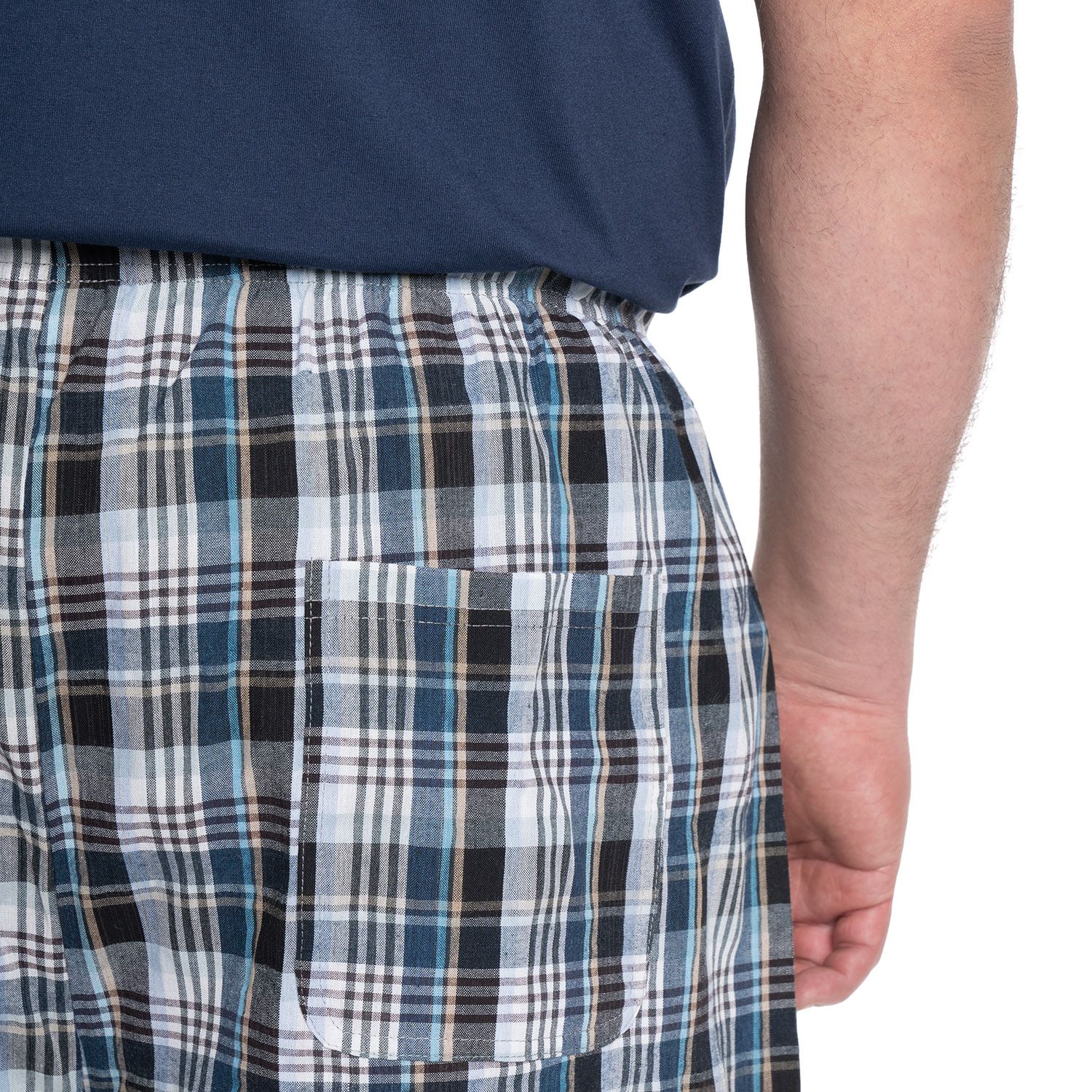 Pijama relax dúo 579 diseño azul marino Tallas grandes | MASX Chile