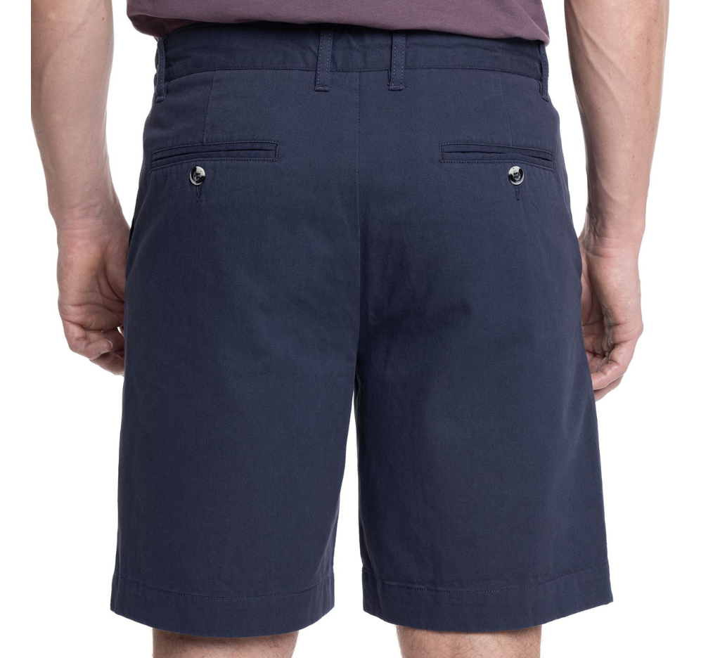 Bermuda frente plano 079 azul marino