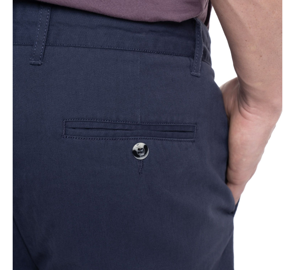 Bermuda frente plano 079 azul marino