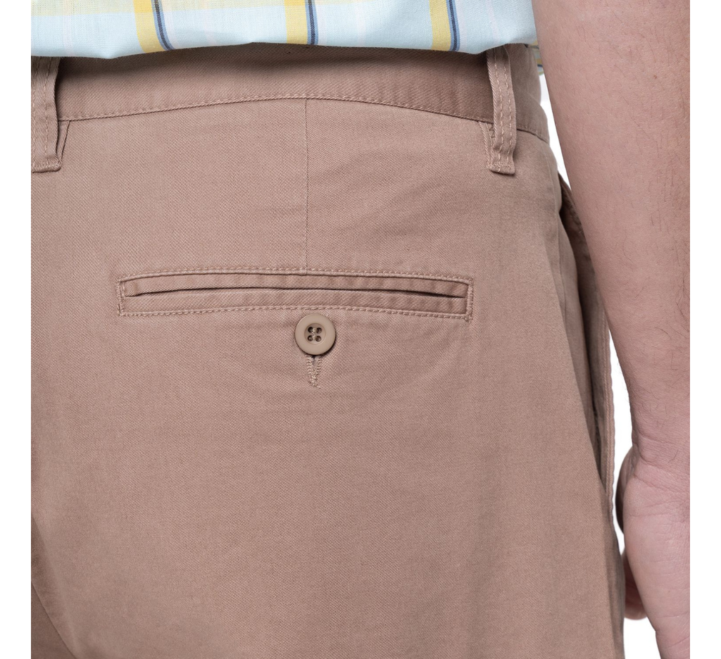 Bermuda frente plano 090 Tostado