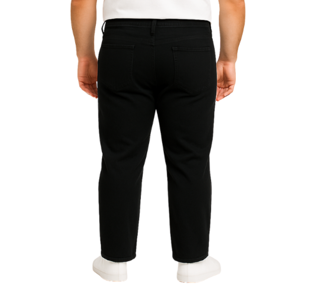 Jeans Spandex mso MJ850237 negro Tallas Grandes | MASX Chile