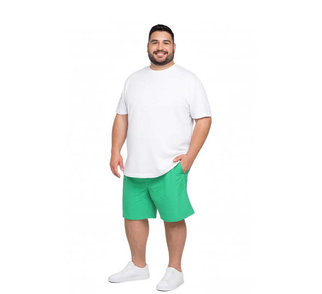 Traje de baño verde manzana – Tallas Grandes