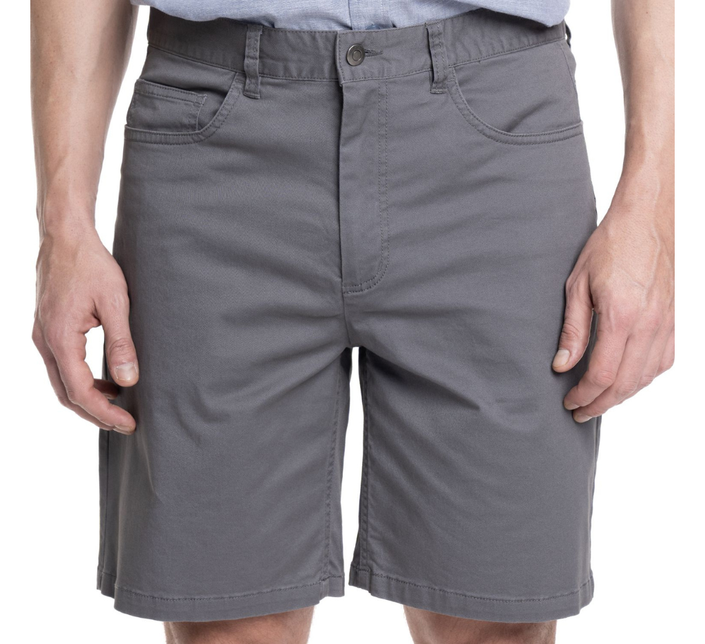 Bermuda 5 bolsillos spandex 004 gris oscuro regular fit