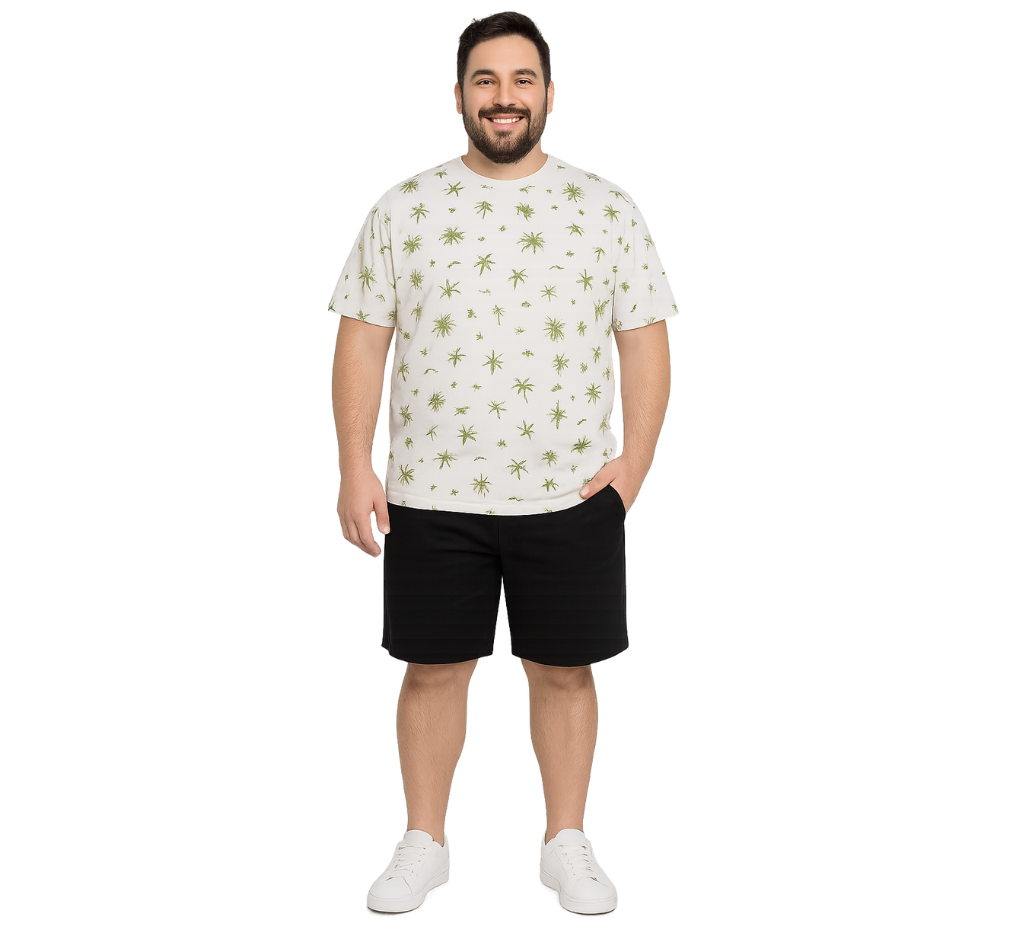 Bermuda jogger 009 negro Regular fit