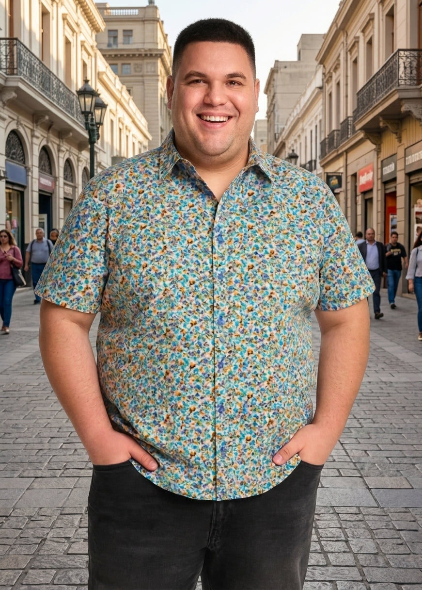 Camisa guayabera ma3 Tallas grandes | MASX Chile