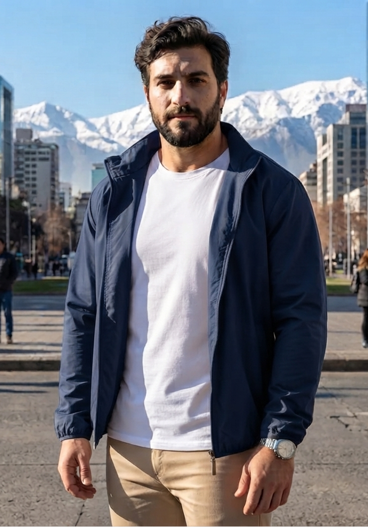 Chaqueta sport 079 Azul Marino | MASX Chile