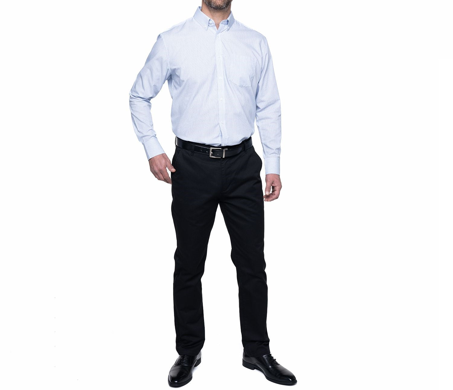Camisa listada clásica 571 regular fit Tallas grandes | MASX Chile