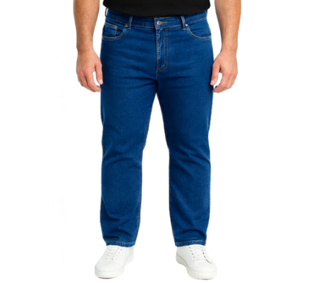 Jeans Spandex mso MJ850245 azul marino Tallas Grandes | MASX Chile