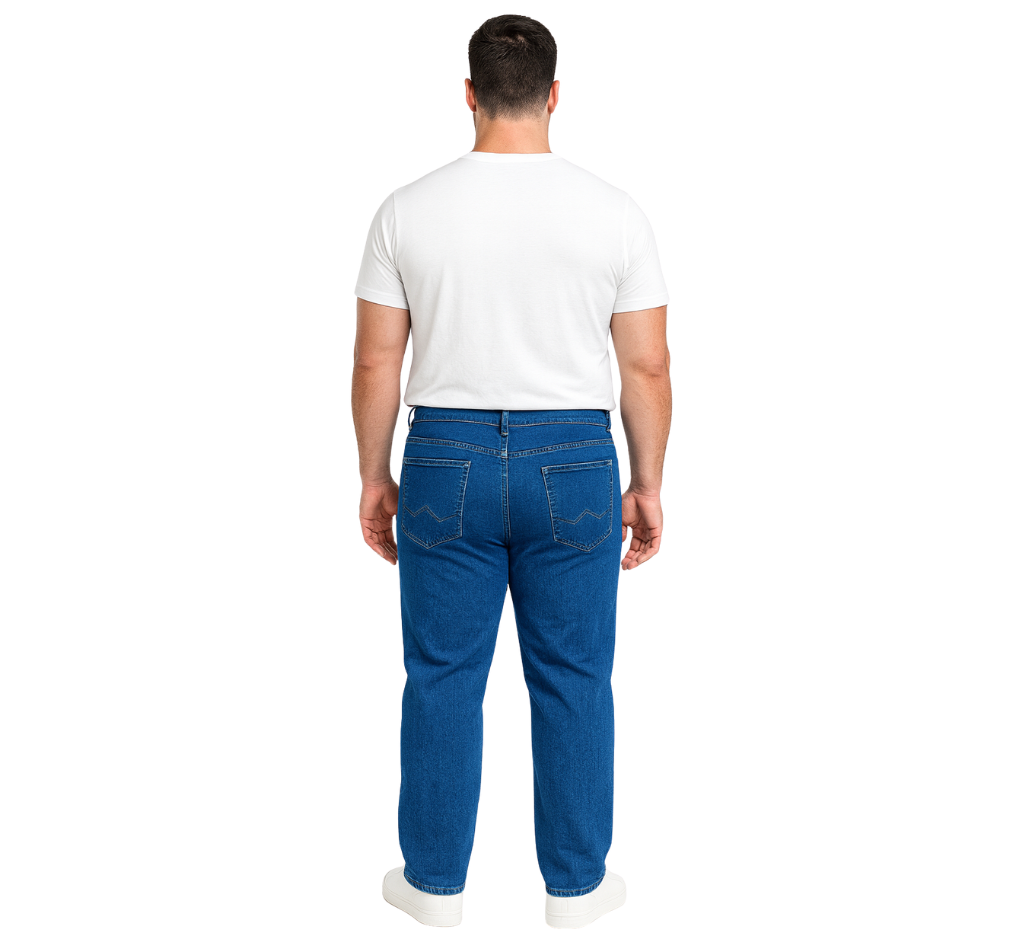 Jeans Spandex mso MJ850101 azul marino Tallas Grandes | MASX Chile