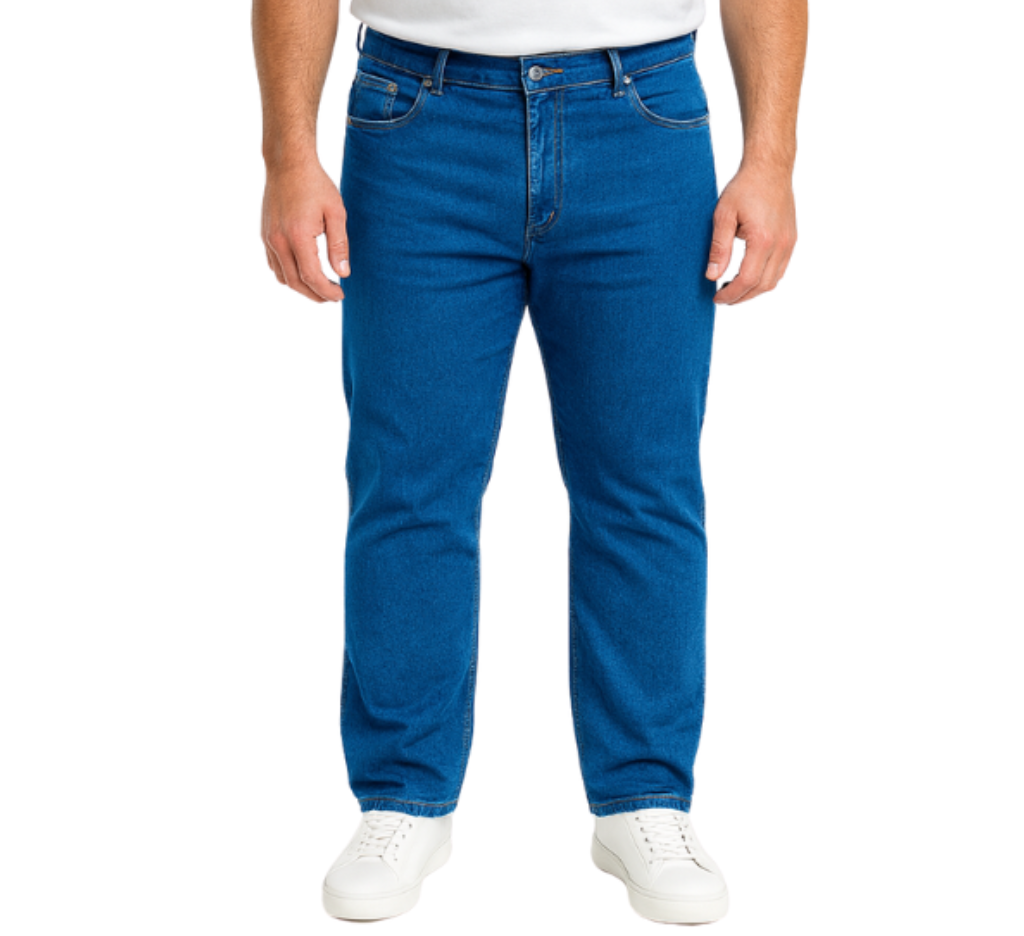 Jeans Spandex mso MJ850101 azul marino Tallas Grandes | MASX Chile