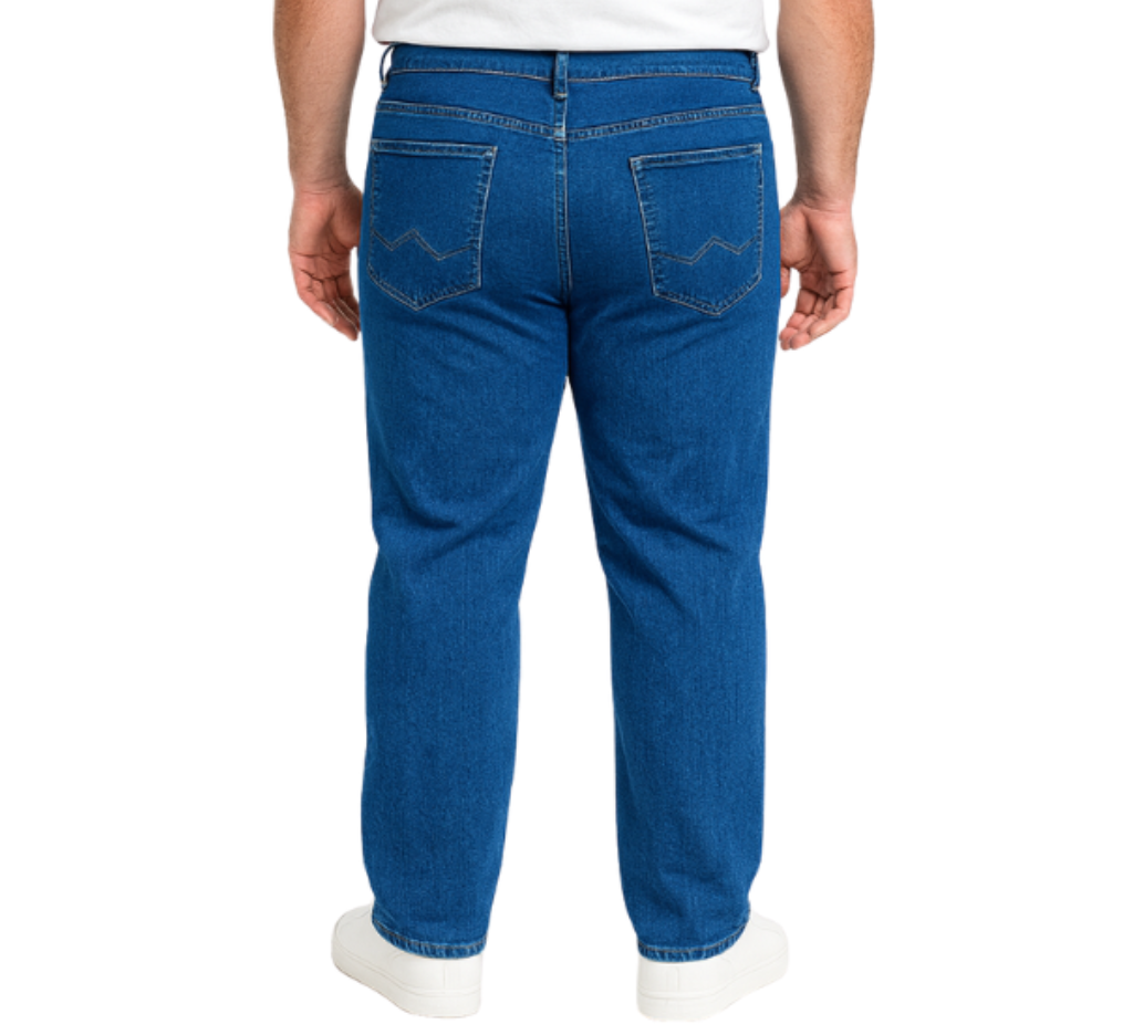 Jeans Spandex mso MJ850101 azul marino Tallas Grandes | MASX Chile