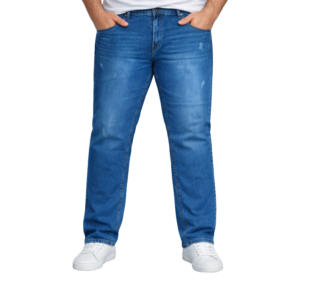 Jeans Spandex mso NI15104 azul Tallas Grandes | MASX Chile