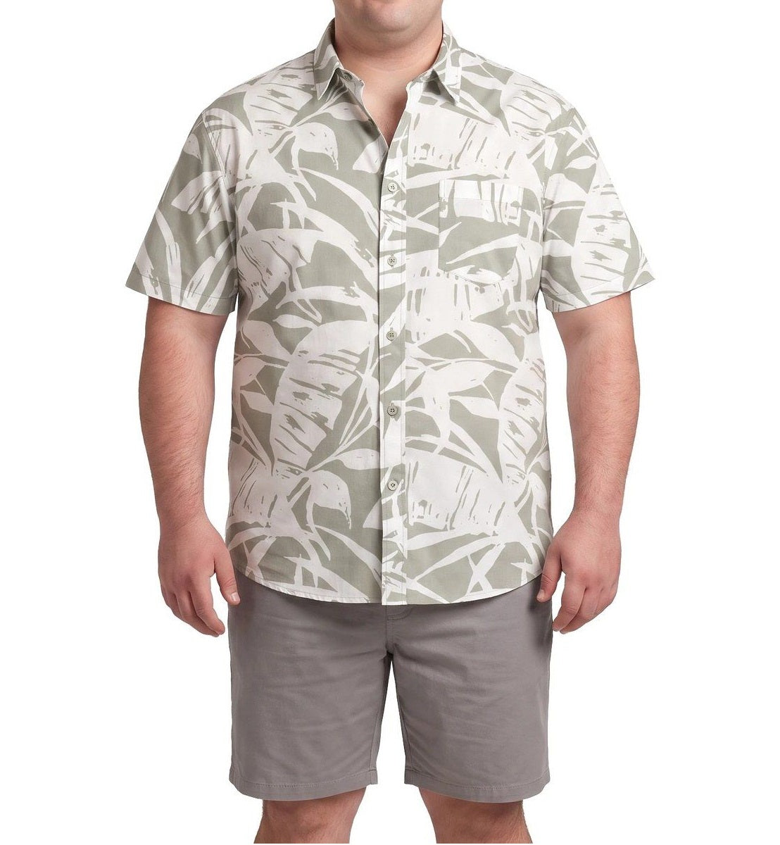 Camisa m/c guayabera diseño 511 Verde Claro regular fit | MASX Chile