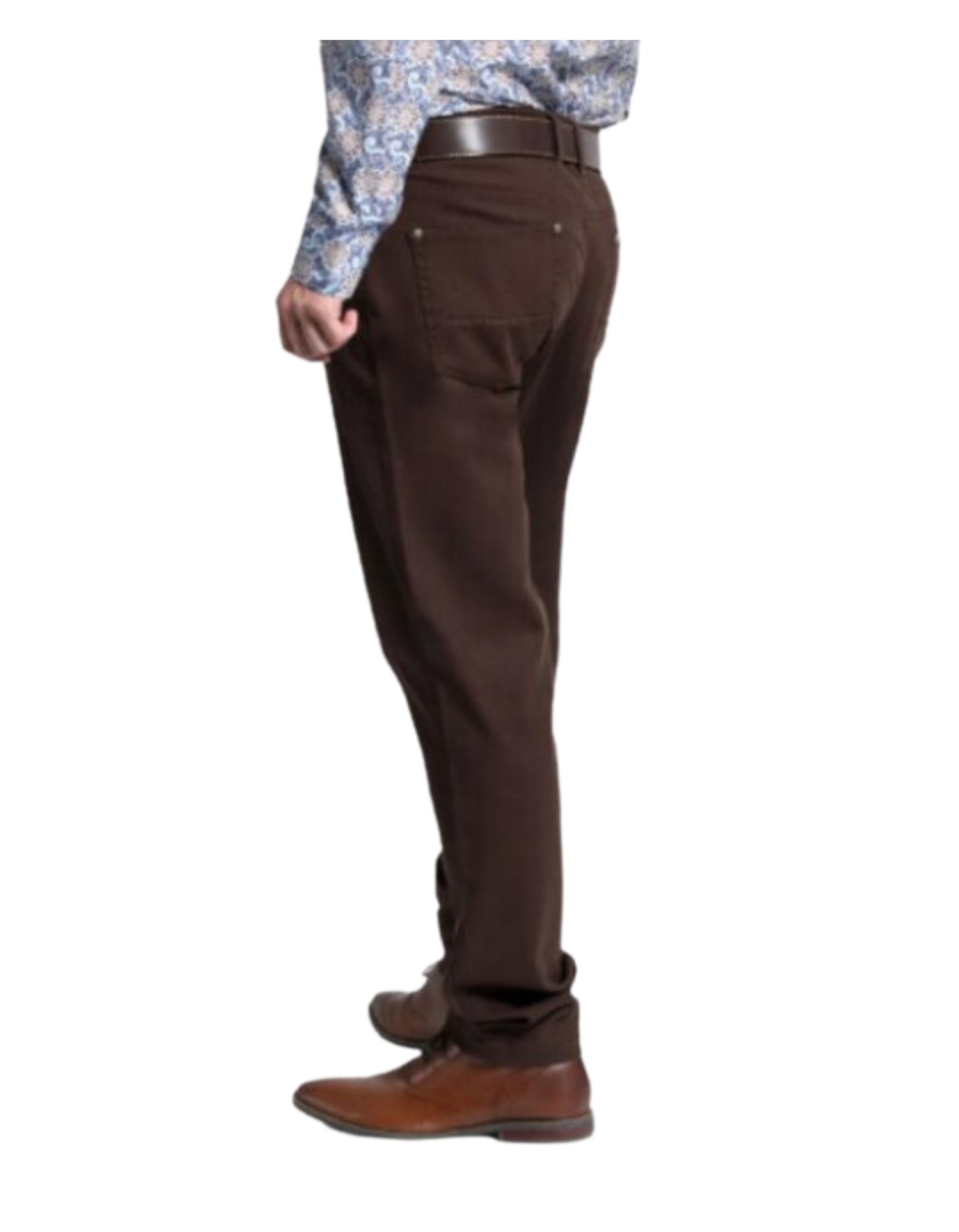 Pantalón canvas 5 bolsillos 039 marrón