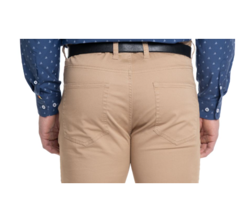 Pantalón Tru 5 bolsillos 090 tostado regular fit | MASX Chile