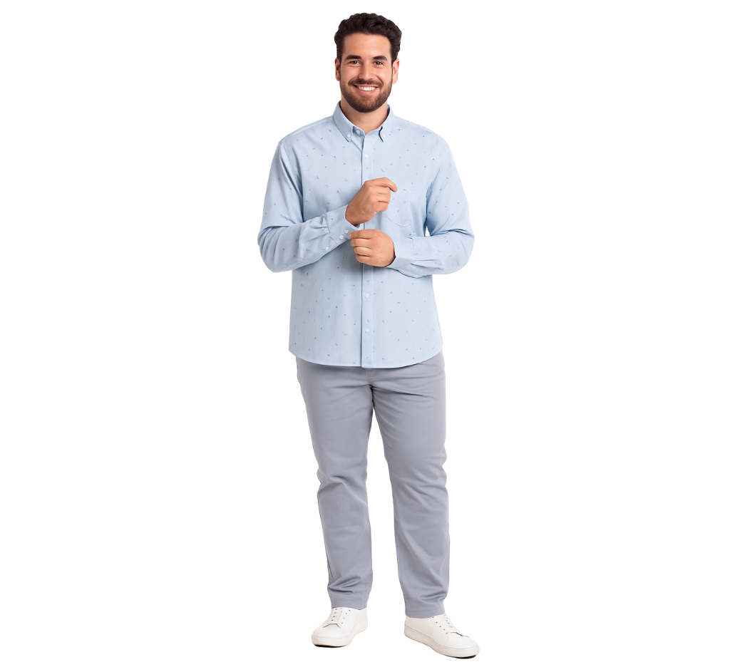 Pantalón Trv 5 bolsillos slim fit 003 gris medio Tallas Grandes | MASX Chile