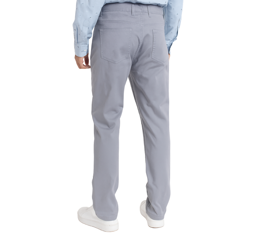 Pantalón Trv 5 bolsillos slim fit 003 gris medio Tallas Grandes | MASX Chile